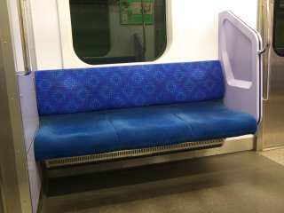 鉄道の座席