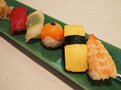 握り寿司5種
