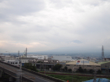 東海道新幹線から見た富士山