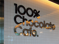 100% Chocolate Cafe.