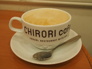 CHIRORI cafeのカフェラテ