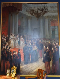 エカテリーナ宮殿内の絵画