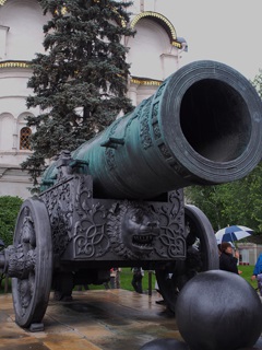 クレムリン宮殿の大砲