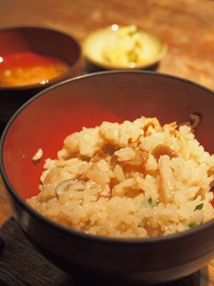 千葉県産「特別栽培米」こしひかりの鉄釜飯