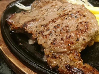 牛ステーキ定食