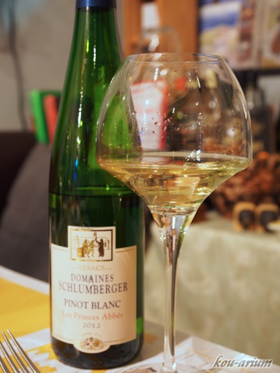Pinot Blanc Les Princes Abbés 2012