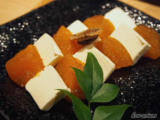 和歌山あんぽ柿とクリームチーズ