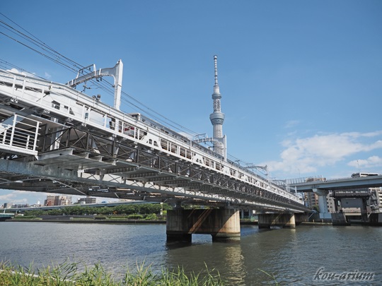 隅田川橋梁（東武伊勢崎線）
