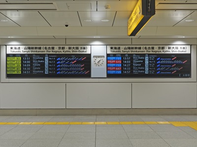 東京駅電光掲示板