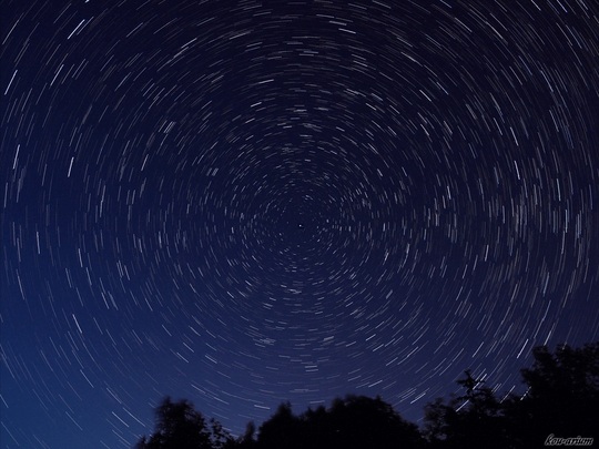 チミケップ湖で見た星空