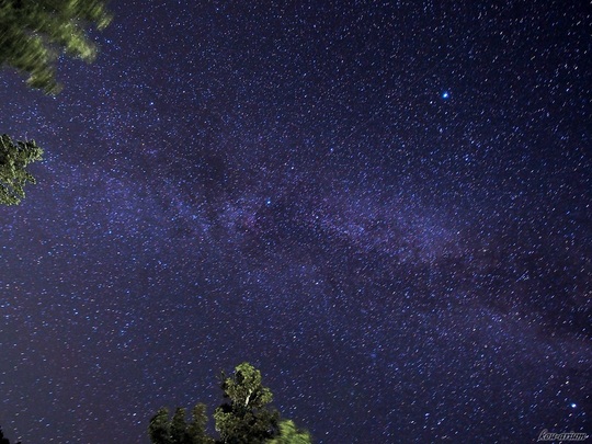 チミケップ湖で見た星空