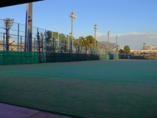 台東リバーサイドスポーツセンターのテニスコート